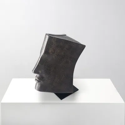 Homary Postmodern Abstract Resin Person Sculpture Home Decorative Figurine Desk Decor Black