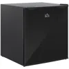 Homcom 1.1 Cu. Ft Mini Upright Freezer Countertop With Removable Shelves Reversible Door For Home Dorm Blac In Black