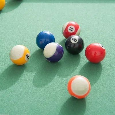 Homcom 2.1' Pool Table In Green