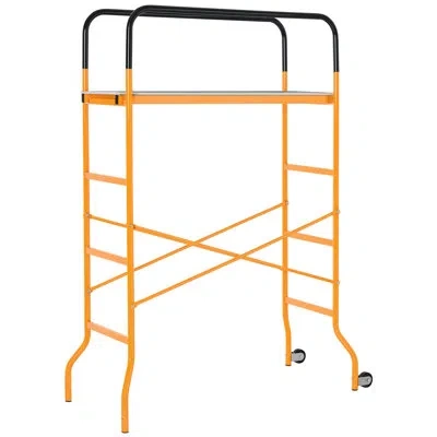 Homcom 440 Lb. Capacity Accessory In Black;yellow