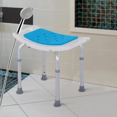 Homcom 6-level Curved Bath Lift In Silver