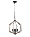 Home Accessories 14" Germana 4-light Indoor Chandelier