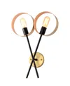 Home Accessories 14" Shahar 2-light Indoor Wall Sconce