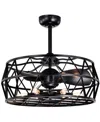 Home Accessories 26" Loredana 6-light Indoor Ceiling Fan Chandelier