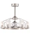 Home Accessories 28" Luciala 6-light Indoor Ceiling Fan Chandelier