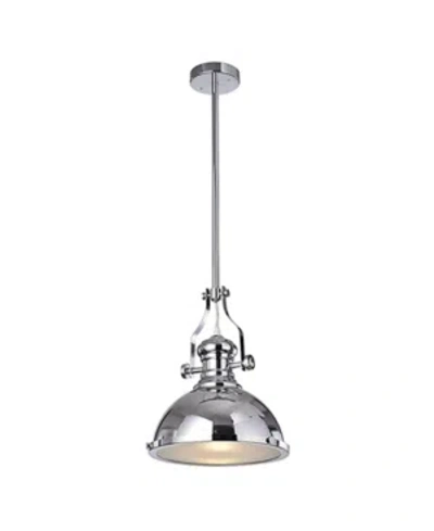 Home Accessories Didya 16" 1-light Indoor Pendant Lamp With Light Kit In Chrome