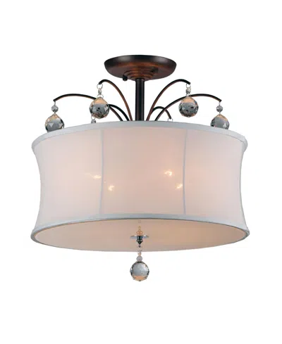 Home Accessories Olyxa 18" 5-light Indoor Pendant Lamp With Light Kit In White