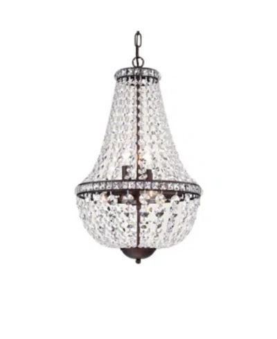 Home Accessories Uanah 17" 6-light Indoor Chandelier With Light Kit In Black