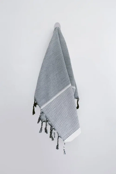 Home & Loft Home And Loft Tribeca Hand Towel In Gray