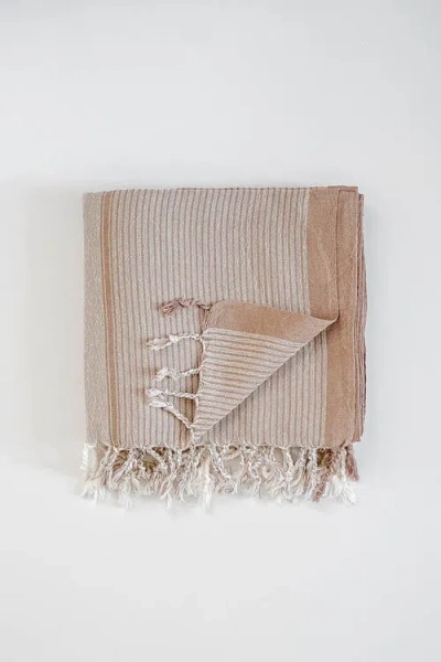 Home & Loft Home And Loft Tribeca Towel In Brown