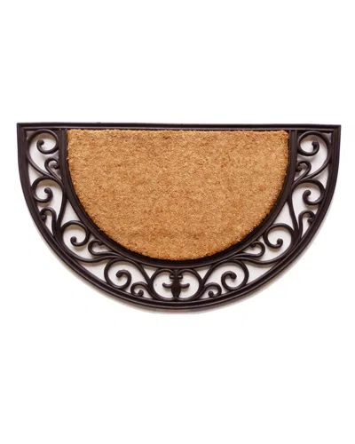 Home & More Arch Doormat In Brown