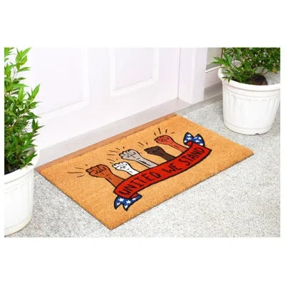 Home & More Calloway Mills 29" X 17" Non-slip Indoor/outdoor Door Mat In Multi