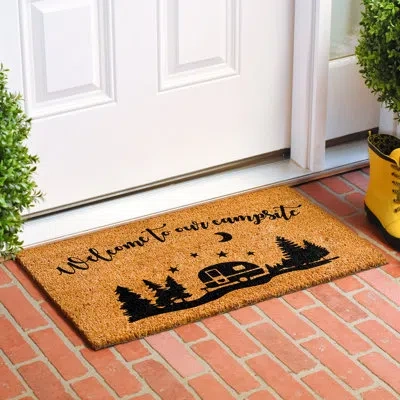 Home & More Calloway Mills 29" X 17" Non-slip Indoor/outdoor Door Mat In Multi