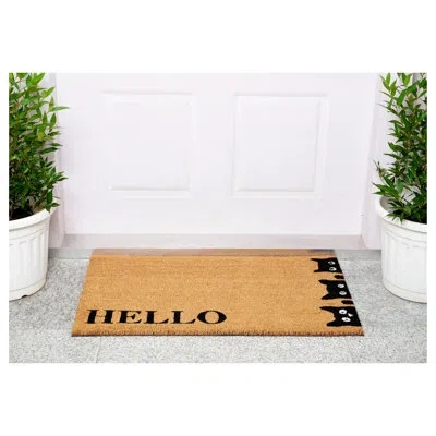 Home & More Calloway Mills 29" X 17" Non-slip Indoor/outdoor Door Mat In Multi