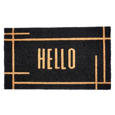 Home & More Calloway Mills Non-slip Indoor/outdoor Door Mat In Multi