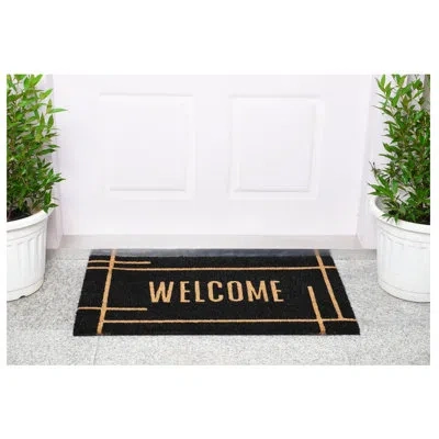 Home & More Calloway Mills Non-slip Indoor/outdoor Door Mat In Multi
