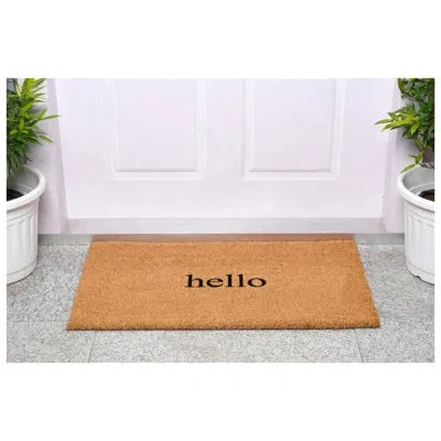 Home & More Calloway Mills Non-slip Indoor/outdoor Door Mat In Multi