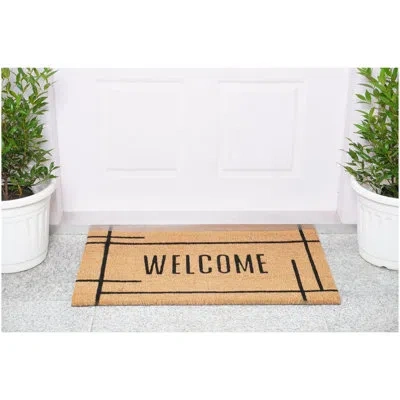 Home & More Calloway Mills Non-slip Indoor/outdoor Door Mat In Multi