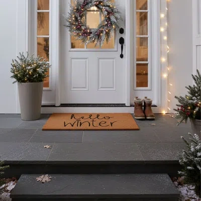 Home & More Calloway Mills Non-slip Indoor/outdoor Door Mat In Multi