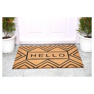 Home & More Calloway Mills Non-slip Indoor/outdoor Door Mat In Multi