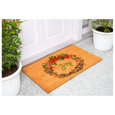 Home & More Calloway Mills Non-slip Indoor/outdoor Door Mat In Multi