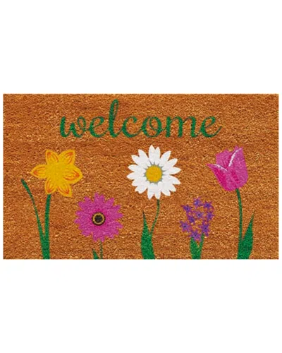 Home & More Home And More Carmine Indoor/outdoor Doormat In Brown