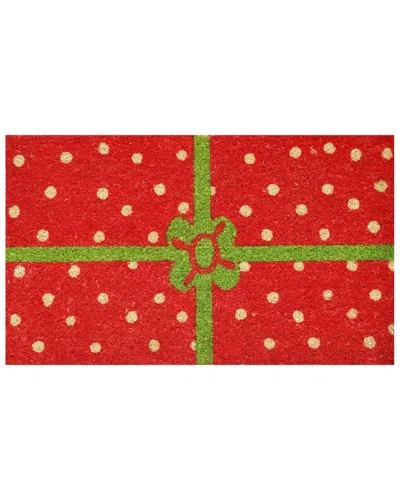 Home & More Christmas Package Doormat In Multi