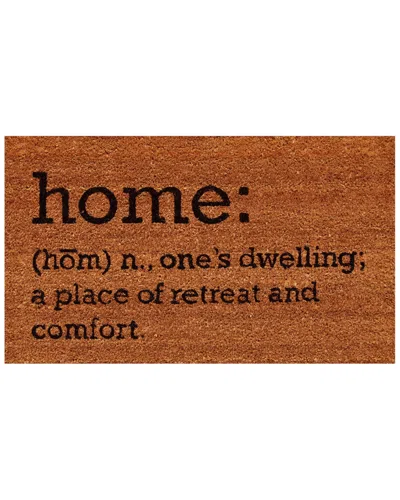 Home & More Home Doormat In Brown