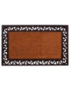 Home & More Home More Rembrandt Coir Rubber Doormats In Multi