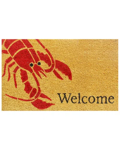 Home & More Lobster Doormat In Multi
