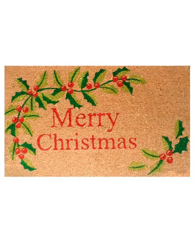Home & More Merry Christmas Doormat In Multi