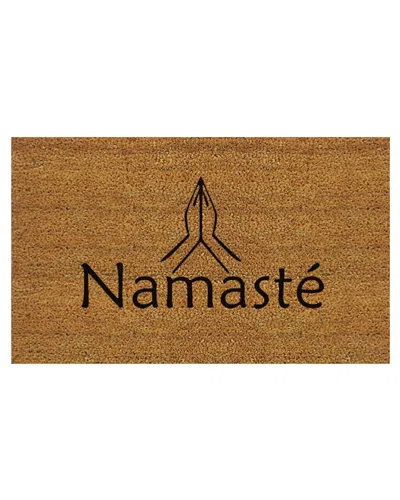 Home & More Namaste Doormat In Neutral