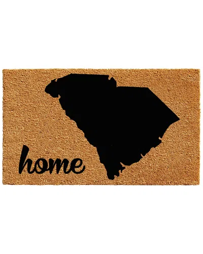 Home & More South Carolina Doormat In Brown
