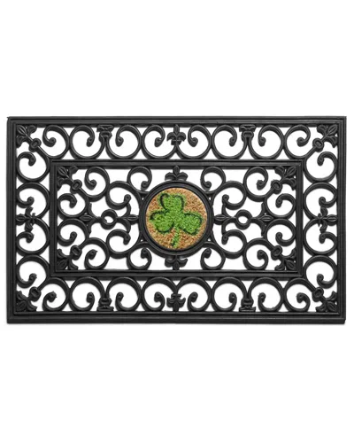 Home & More St. Patrick's Doormat In Black