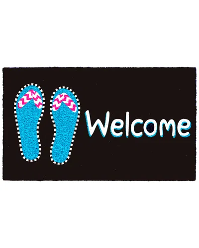 Home & More Summer Caz Doormat In Black