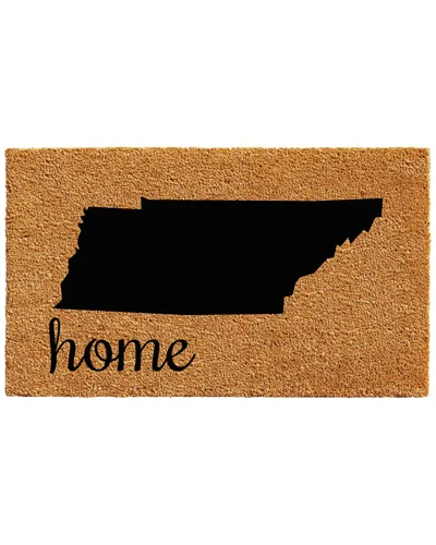 Home & More Tennessee Doormat In Brown