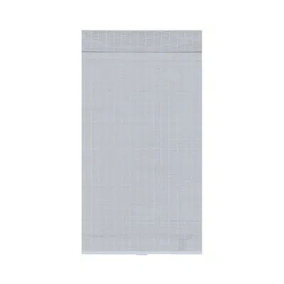 Home Basics Bria Cordless Bamboo Semi-sheer White Roman Shade