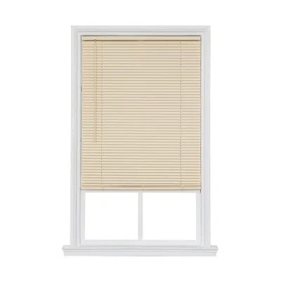 Home Basics Room Darkening Ivory Venetian Blind