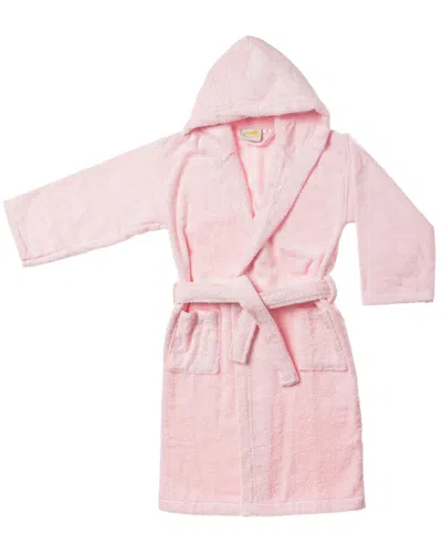 Home City 100% Long Staple Combed Cotton Kids Hooded Robe