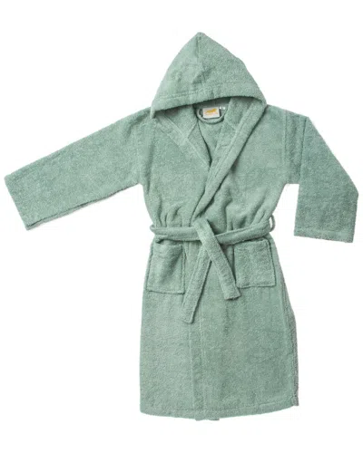 Home City 100% Long Staple Combed Cotton Kids Hooded Robe