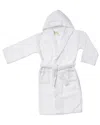 Home City 100% Long Staple Combed Cotton Kids Hooded Robe