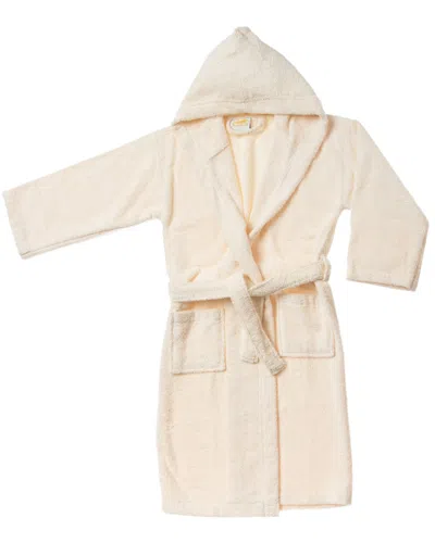 Home City 100% Long Staple Combed Cotton Kids Hooded Robe