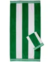 Home City Set Of 2 Cabana Stripe Beach Cotton Towels