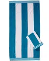 HOME CITY HOME CITY SET OF 2 CABANA STRIPES BEACH COTTON TOWELS