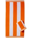 Home City Set Of 2 Cabana Stripes Beach Cotton Towels