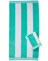 Home City Set Of 2 Cabana Stripes Beach Cotton Towels