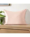 Home Collection 100% Mulberry Silk Pillowcase In Pink