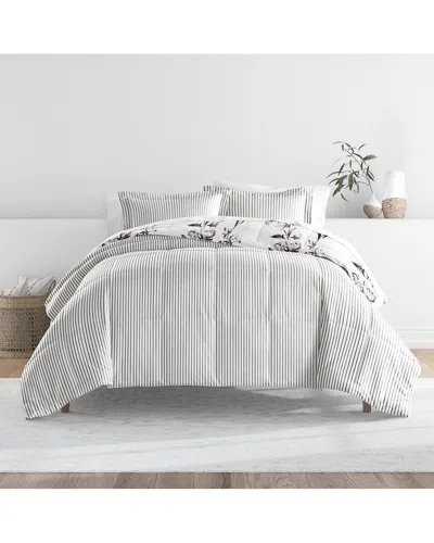 Home Collection All Season Down-alternative Comforter Set In Gray