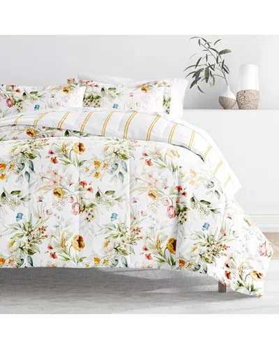 Home Collection All Season Down-alternative Comforter Set In Multi