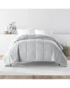 Home Collection All Season Lightweight Down Alternative Solid Comforter In Gray
